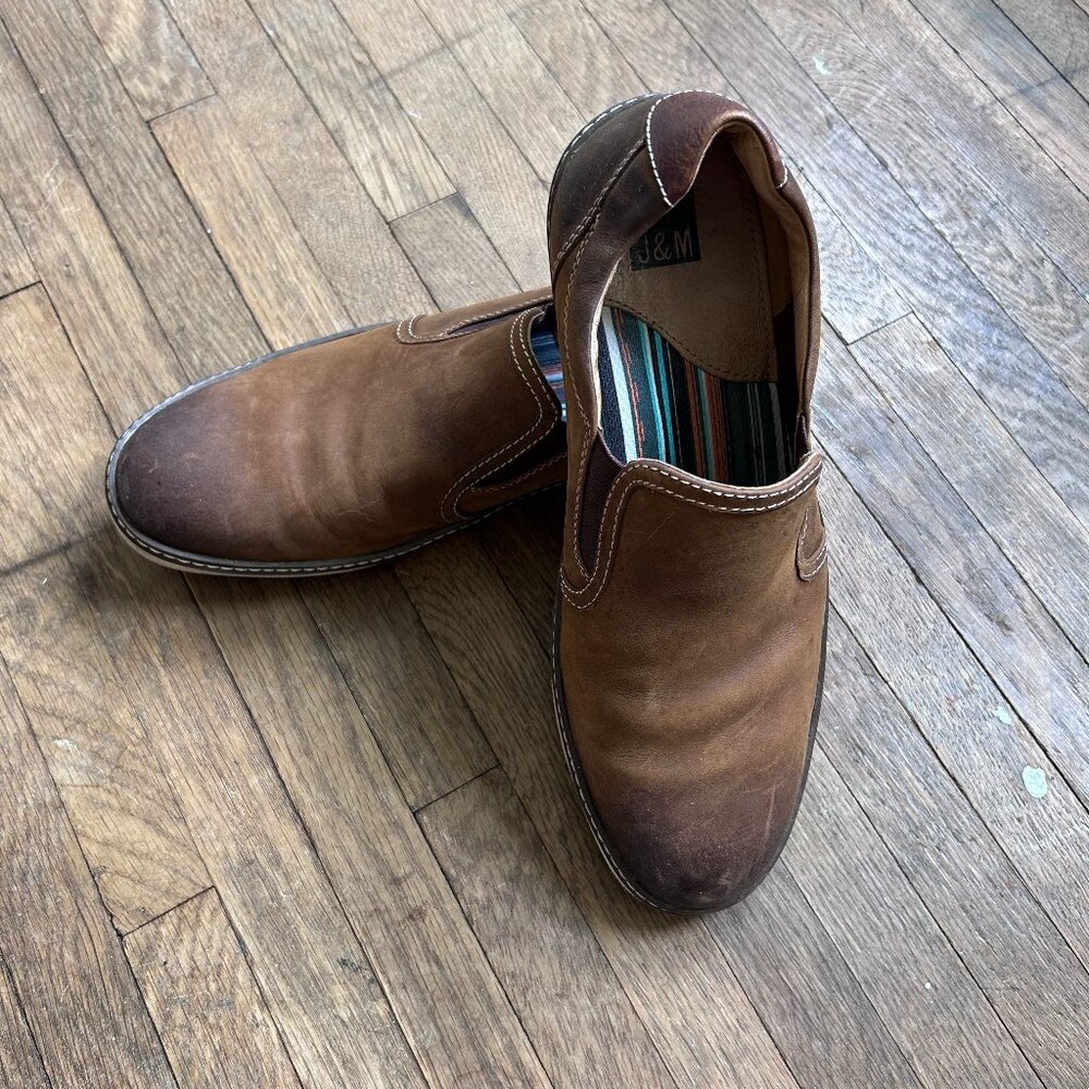 J&M Leather Sneaker/Loafer/Boat Shoe